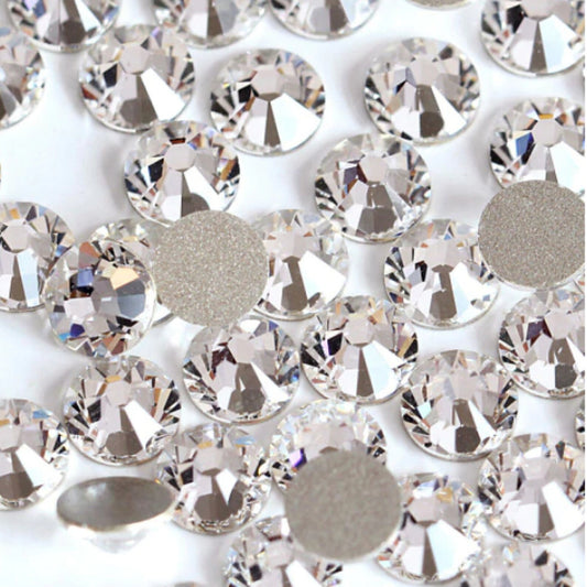 Glass Crystal Clear Rhinestones SS20