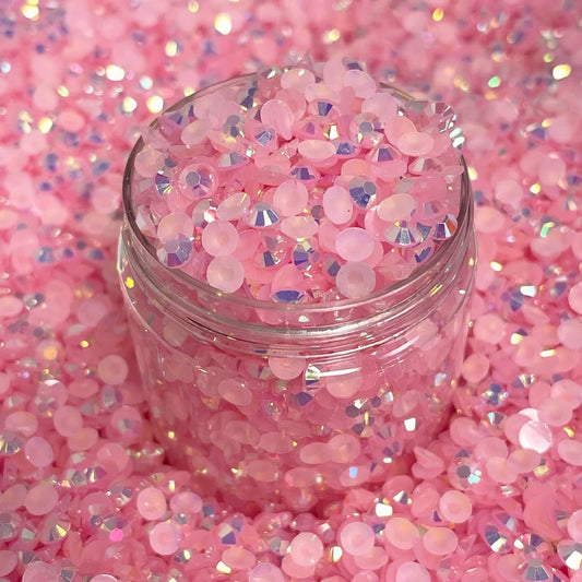 Pink AB Jelly Rhinestones - 4mm - 5000 pieces